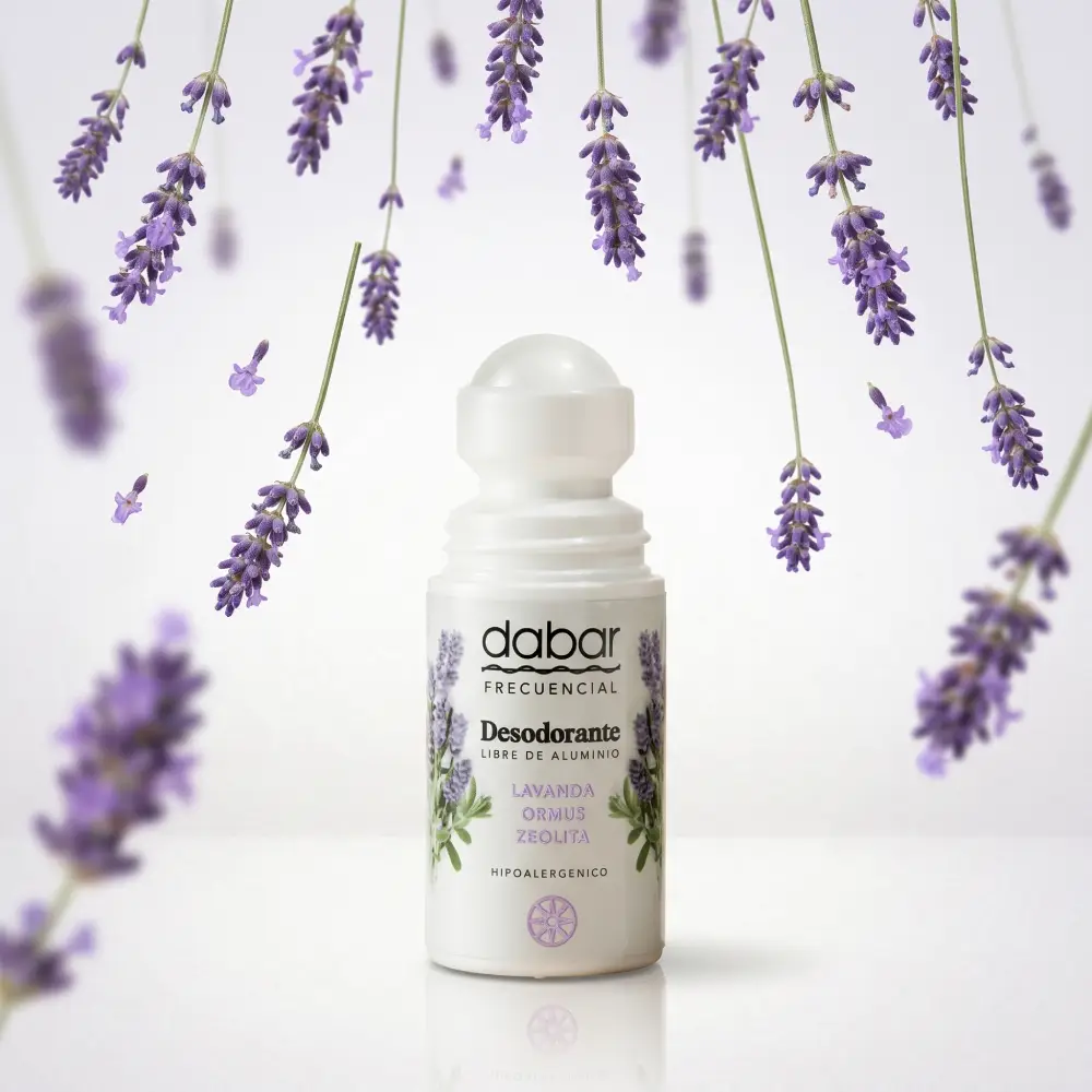 Desodorante libre de aluminio con Zeolita fragancia Lavanda 50ml