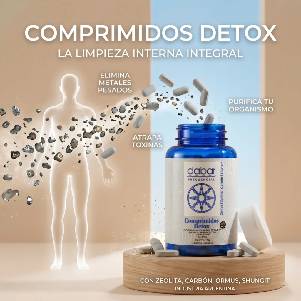Comprimidos para eliminar metales pesados del organismo
