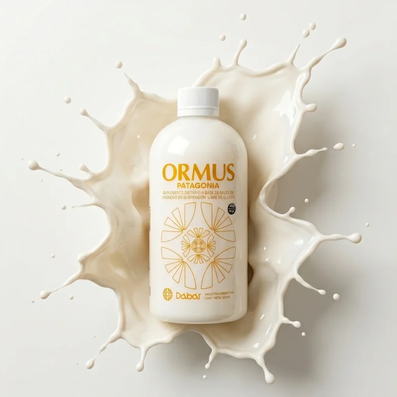 Ormus Patagonia minerales marinos 500 ml en botella transparente