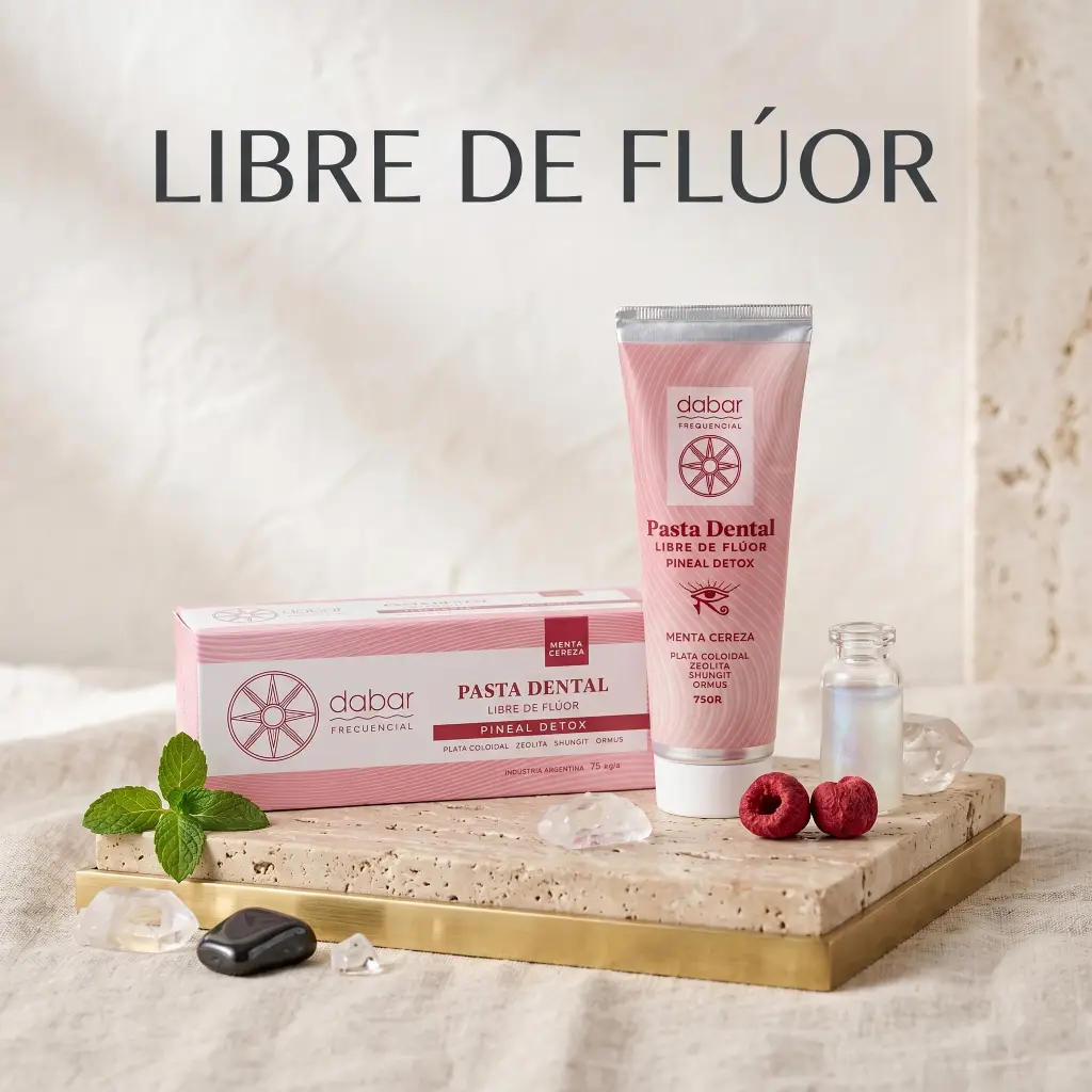 Pasta Dental sin Flúor: Libera tu Tercer Ojo (75g) - Imagen 5
