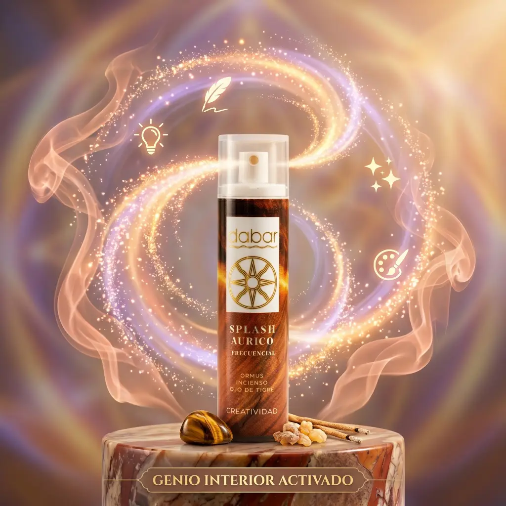 Splash Áurico Frecuencial para la Creatividad y la Inspiración (100ml) - Imagen 5