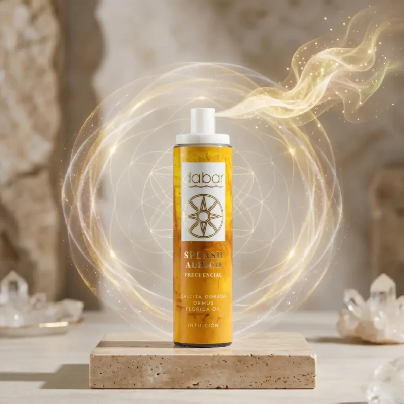 Presentación del Splash áurico de Intuición de 100ml