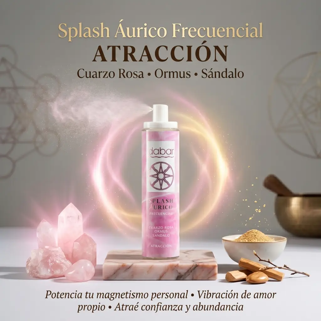 Características del Splash Áurico de Atracción amor y magnetismo personal