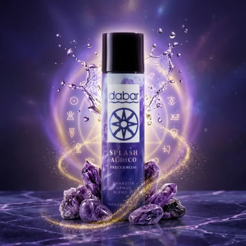 Presentación del Splash Áurico Frecuencial de Transmutación de 100ml