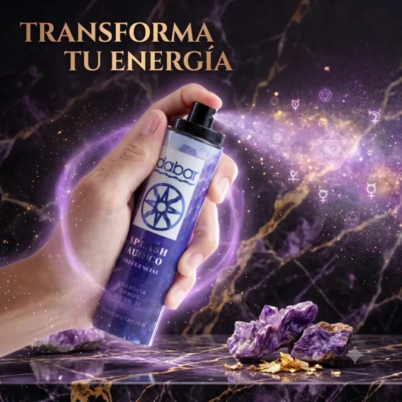 Aplicando el Splash Áurico Frecuencial de Transmutación para transformar la energía negativa