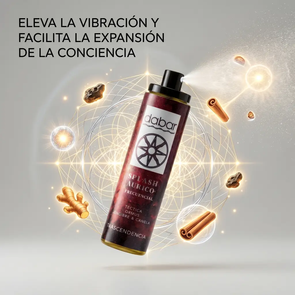 Splash Áurico Frecuencial de Trascendencia para expandir la conciencia