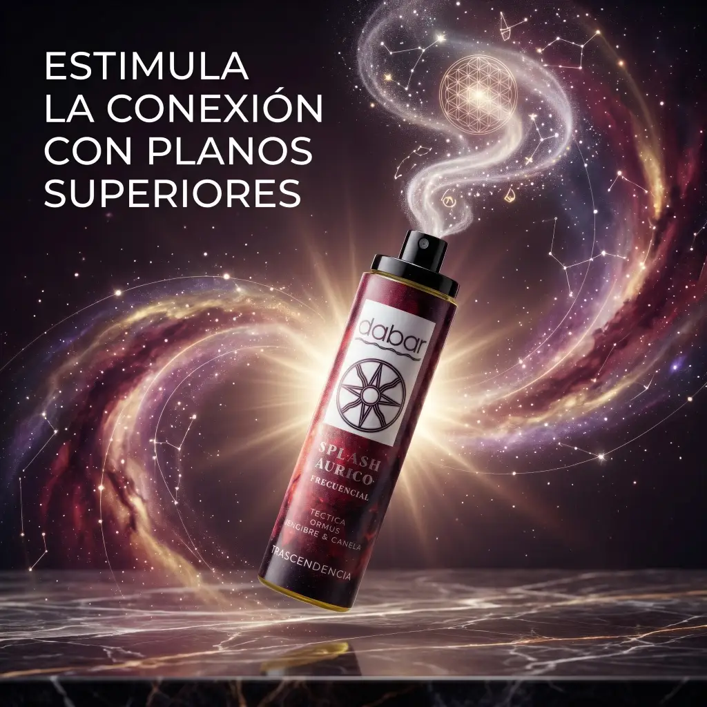 Splash Áurico Frecuencial de Trascendencia para estimular la conexión con planos superiores