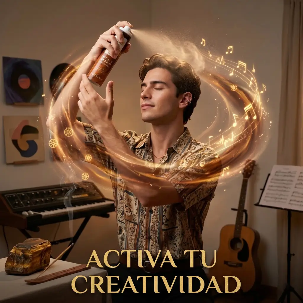 Splash Áurico Frecuencial para la Creatividad y la Inspiración (100ml) - Imagen 3
