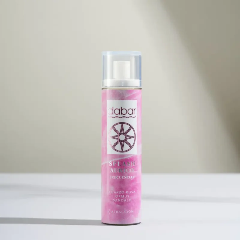 Splash áurico atracción y magnetismo100 ml con ormus, cuarzo rosa y sándalo