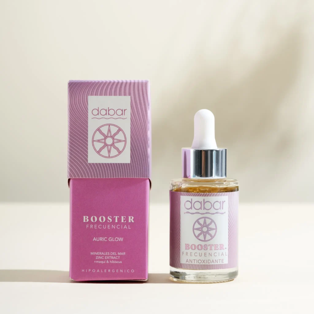 Booster Frecuencial Auric Glow con Minerales del Mar y Extracto de Zinc